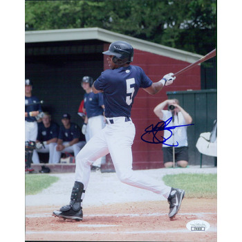 Julio Borbon Team USA Signed 8x10 Glossy Photo JSA Authenticated