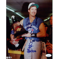 Pat Borders Toronto Blue Jays Signed 8x10 Glossy Photo JSA Authenticated Pat Borders Toronto Blue Jays Signed 8x10 Glossy Photo JSA Authenticated