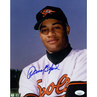 Damon Buford Baltimore Orioles Signed 8x10 Glossy Photo JSA Authenticated Damon Buford Baltimore Orioles Signed 8x10 Glossy Photo JSA Authenticated