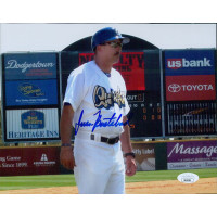 Juan Bustabad Rancho Cucamonga Quakes Signed 8x10 Glossy Photo JSA Authenticated