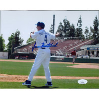 Juan Bustabad Rancho Cucamonga Quakes Signed 8x10 Glossy Photo JSA Authenticated
