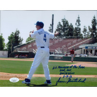 Juan Bustabad Rancho Cucamonga Quakes Signed 8x10 Glossy Photo JSA Authenticated