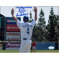 Juan Bustabad Rancho Cucamonga Quakes Signed 8x10 Glossy Photo JSA Authenticated