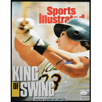 Jose Canseco Oakland Athletics Signed 11x14 Matte Photo JSA Authenticated