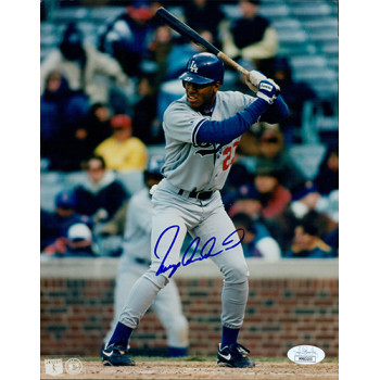 Roger Cedeno Los Angeles Dodgers Signed 8x10 Glossy Photo JSA Authenticated