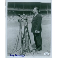 A.B. "Happy" Chandler Baseball Commissioner Signed 8x10 Photo JSA Authenticated