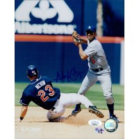 Alex Cora Los Angeles Dodgers Signed 8x10 Glossy Photo JSA Authenticated