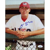 Chad Cordero Team USA Signed 8x10 Glossy Photo JSA Authenticated Chad Cordero Team USA Signed 8x10 Glossy Photo JSA Authenticated