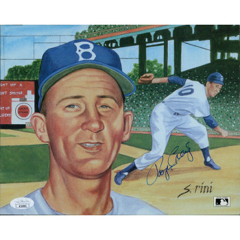 Roger Craig Brooklyn Dodgers Signed 8x10 Cardstock Photo JSA Authenticated Roger Craig Brooklyn Dodgers Signed 8x10 Cardstock Photo JSA Authenticated