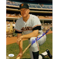 Del Crandall San Francisco Giants Signed 8x10 Glossy Photo JSA Authenticated Del Crandall San Francisco Giants Signed 8x10 Glossy Photo JSA Authenticated