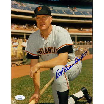 Del Crandall San Francisco Giants Signed 8x10 Glossy Photo JSA Authenticated Del Crandall San Francisco Giants Signed 8x10 Glossy Photo JSA Authenticated