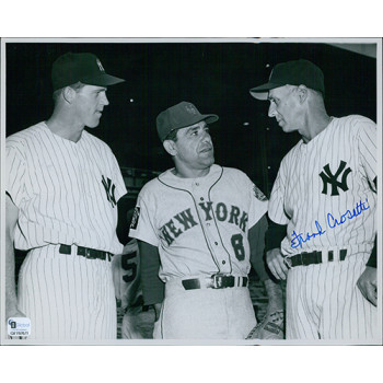 Frank Crosetti New York Yankees Signed 8x10 Glossy Photo Global Authenticated Frank Crosetti New York Yankees Signed 8x10 Glossy Photo Global Authenticated