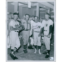 Frank Crosetti New York Yankees Signed 8x10 Glossy Photo Global Authenticated