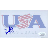 Blake Davis Team USA Signed 3.5x6 Glossy Photo JSA Authenticated Blake Davis Team USA Signed 3.5x6 Glossy Photo JSA Authenticated