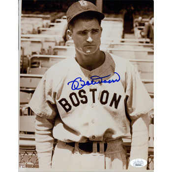 Bobby Doerr Boston Red Sox Signed 8x10 Glossy Photo JSA Authenticated
