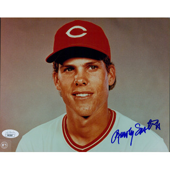 Rawley Eastwick Cincinnati Reds Signed 8x10 Glossy Photo JSA Authenticated