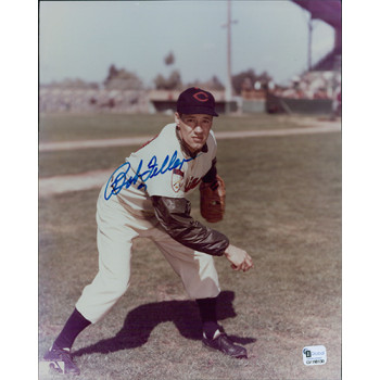 Bob Feller Cleveland Indians Signed 8x10 MLB Glossy Photo Global Authenticated Bob Feller Cleveland Indians Signed 8x10 MLB Glossy Photo Global Authenticated