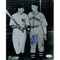 Bob Feller Cleveland Indians Signed 8x10 Glossy Photo JSA Authenticated Bob Feller Cleveland Indians Signed 8x10 Glossy Photo JSA Authenticated