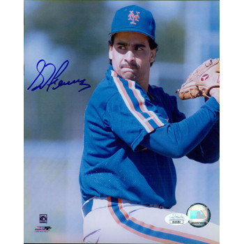 Sid Fernandez New York Mets Signed 8x10 Glossy Photo JSA Authenticated