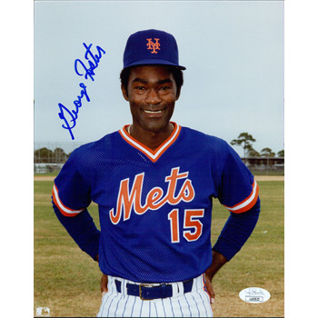 George Foster New York Mets Signed 8x10 Glossy Photo JSA Authenticated George Foster New York Mets Signed 8x10 Glossy Photo JSA Authenticated