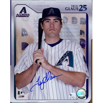 Troy Glaus Arizona Diamondbacks Signed 8x10 Glossy Photo Global Authenticated
