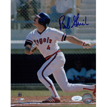 Bobby Grich California Angels Signed 8x10 Glossy Photo JSA Authenticated
