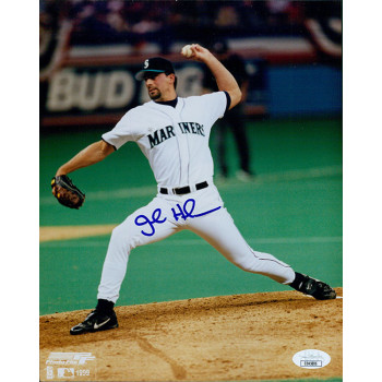 Greg Halama Seattle Mariners Signed 8x10 Glossy Photo JSA Authenticated
