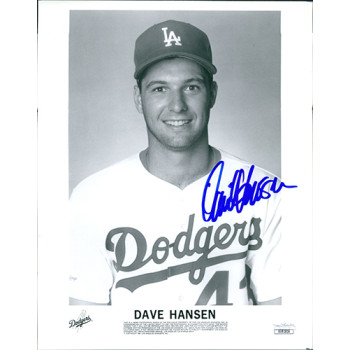 Dave Hansen Los Angeles Dodgers Signed 8x10 Glossy Photo JSA Authenticated Dave Hansen Los Angeles Dodgers Signed 8x10 Glossy Photo JSA Authenticated