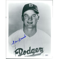 Gene Hermanski Brooklyn Dodgers Signed 8x10 Glossy Photo JSA Authenticated Gene Hermanski Brooklyn Dodgers Signed 8x10 Glossy Photo JSA Authenticated
