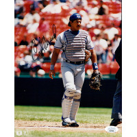 Carlos Hernandez Los Angeles Dodgers Signed 8x10 Glossy Photo JSA Authenticated Carlos Hernandez Los Angeles Dodgers Signed 8x10 Glossy Photo JSA Authenticated