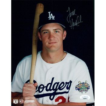 Todd Hollandsworth Los Angeles Dodgers Signed 8x10 Glossy Photo JSA Authentic Todd Hollandsworth Los Angeles Dodgers Signed 8x10 Glossy Photo JSA Authentic