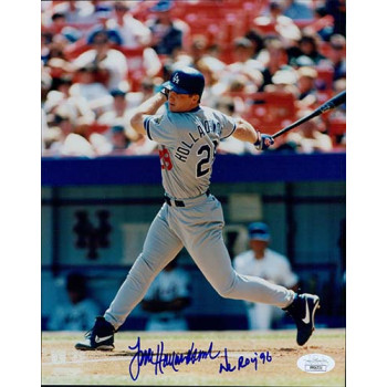 Todd Hollandsworth Los Angeles Dodgers Signed 8x10 Glossy Photo JSA Authentic Todd Hollandsworth Los Angeles Dodgers Signed 8x10 Glossy Photo JSA Authentic