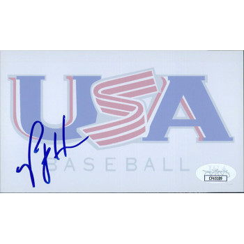 Phillip Humber Team USA Signed 3.5x6 Glossy Photo JSA Authenticated