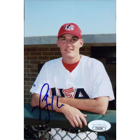 Phillip Humber Team USA Signed 4x6 Glossy Photo JSA Authenticated Phillip Humber Team USA Signed 4x6 Glossy Photo JSA Authenticated
