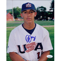 John Jay Team USA Signed 8x10 Glossy Photo JSA Authenticated