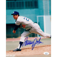 Tommy John Los Angeles Dodgers Signed 8x10 Glossy Photo JSA Authenticated Tommy John Los Angeles Dodgers Signed 8x10 Glossy Photo JSA Authenticated