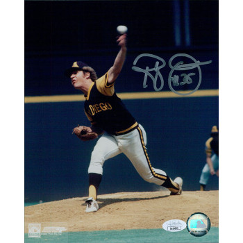 Randy Jones San Diego Padres Signed 8x10 Glossy Photo JSA Authenticated