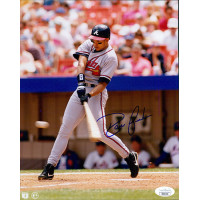 David Justice Atlanta Braves Signed 8x10 Glossy Photo JSA Authenticated David Justice Atlanta Braves Signed 8x10 Glossy Photo JSA Authenticated