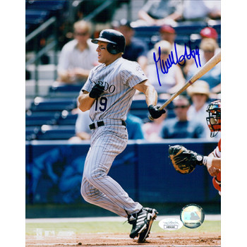Gabe Kapler Colorado Rockies Signed 8x10 Glossy Photo JSA Authenticated Gabe Kapler Colorado Rockies Signed 8x10 Glossy Photo JSA Authenticated
