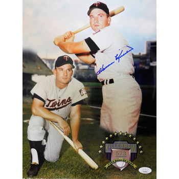 Harmon Killebrew Minnesota Twins Signed 11x14 Photo JSA Authenticated