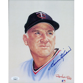 Harmon Killebrew Minnesota Twins Signed 8x10 Card Stock Photo JSA Authenticated