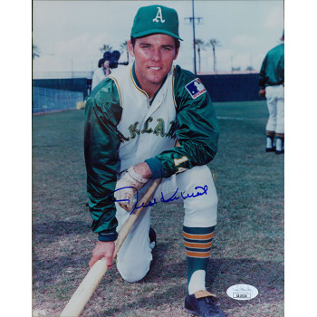 Ted Kubiak Oakland Athletics Signed 8x10 Glossy Photo JSA Authenticated