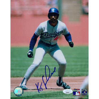Ken Landreaux Los Angeles Dodgers Signed 8x10 Glossy Photo JSA Authenticated Ken Landreaux Los Angeles Dodgers Signed 8x10 Glossy Photo JSA Authenticated