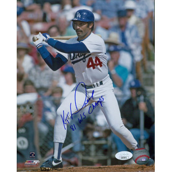 Ken Landreaux Los Angeles Dodgers Signed 8x10 Glossy Photo JSA Authenticated Ken Landreaux Los Angeles Dodgers Signed 8x10 Glossy Photo JSA Authenticated