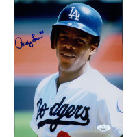 Rudy Law Los Angeles Dodgers Signed 8x10 Glossy Photo JSA Authenticated