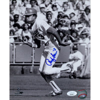 Rudy Law Los Angeles Dodgers Signed 8x10 Glossy Photo JSA Authenticated