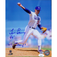 Tim Leary Los Angeles Dodgers Signed 8x10 Glossy Photo JSA Authenticated Tim Leary Los Angeles Dodgers Signed 8x10 Glossy Photo JSA Authenticated
