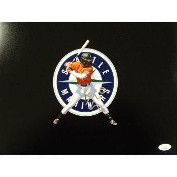 Kyle Lewis Seattle Mariners Signed 11x14 Matte Photo JSA Authenticated
