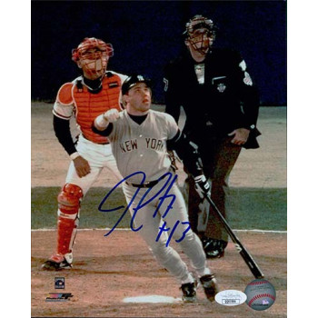 Jim Leyritz New York Yankees Signed 8x10 Photo JSA Authenticated Jim Leyritz New York Yankees Signed 8x10 Photo JSA Authenticated