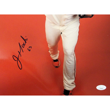 Jean Machi San Francisco Giants Signed 12x18 Glossy Photo JSA Authenticated